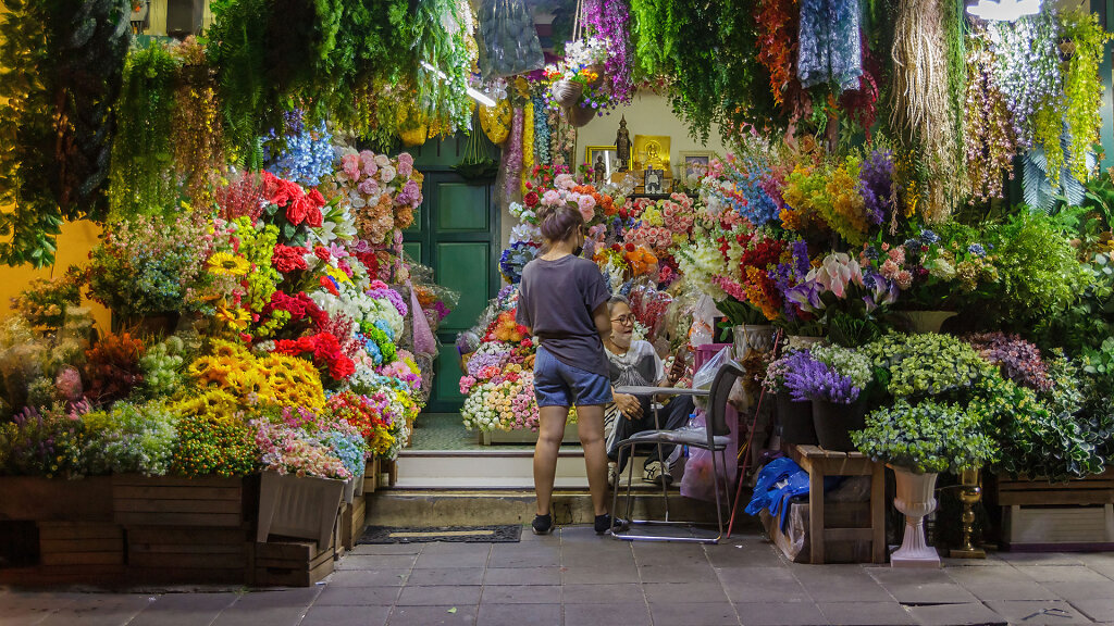 Ma Lai Frischblumenmarkt