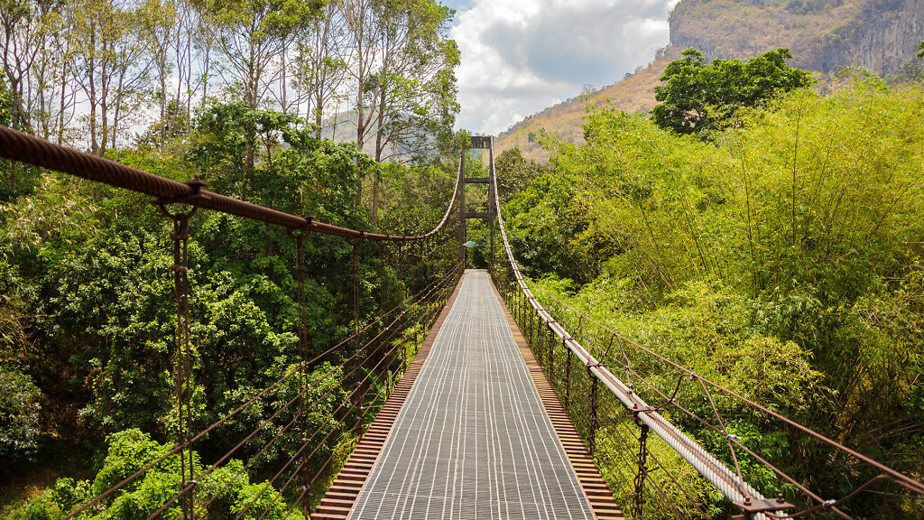 Suspension Bridge, Khao Teppitak