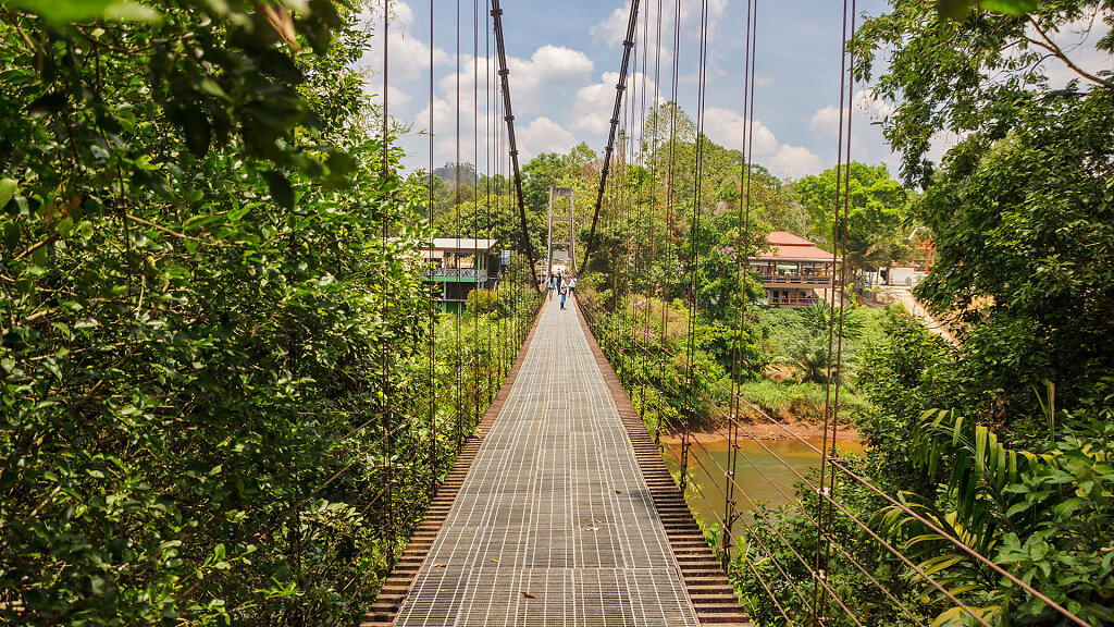 Suspension Bridge, Khao Teppitak