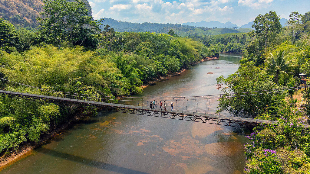 Suspension Bridge, Khao Teppitak