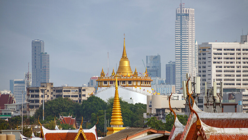 Wat Saket, Golden Mount // วัดสระเกศราชวรมหาวิหาร (ภูเขาทอง)